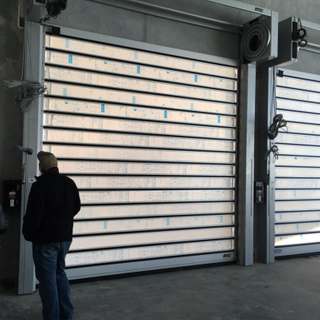 Metal Popular High Speed Aluminum Spiral Shutter Door for Industry