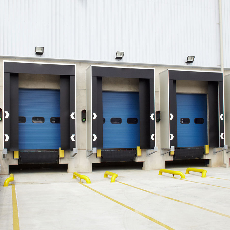 Automatic Roll Up Sectional Industrial Door 