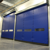 Windproof Windproof High Speed PVC Stacking Door Factory