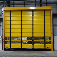 Windproof Industrial Windproof High Speed PVC Stacking Door
