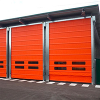 Waterproof Automatic High Speed PVC Stacking Door Factory